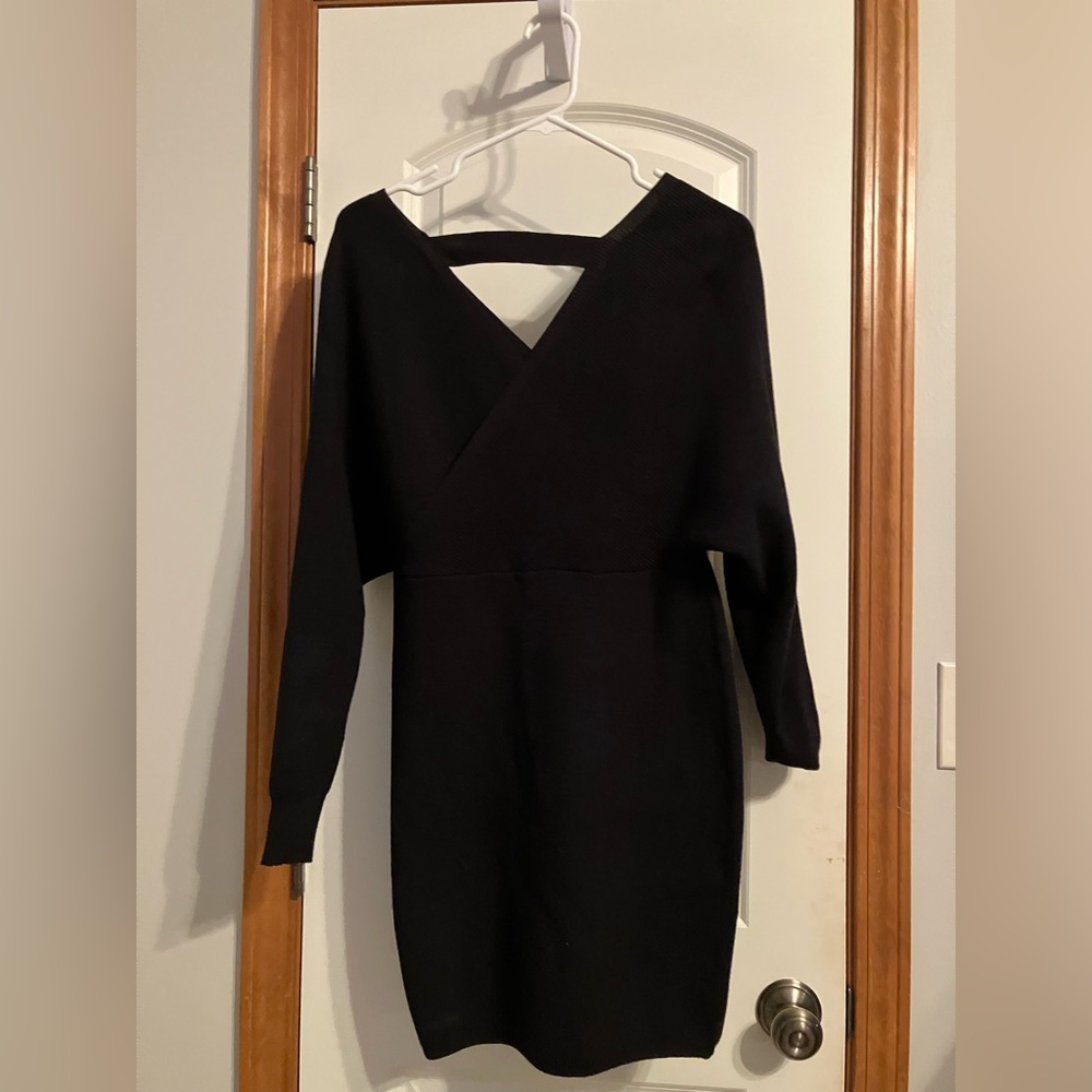 Super soft ribbed sweater dress